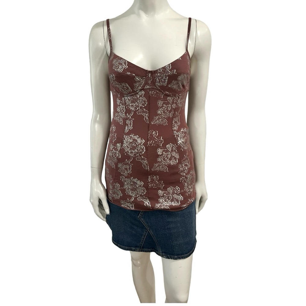Y2K Aritzia Wilfred Corset Bustier Tank Top